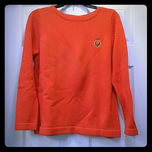 Ralph Lauren orange sweater